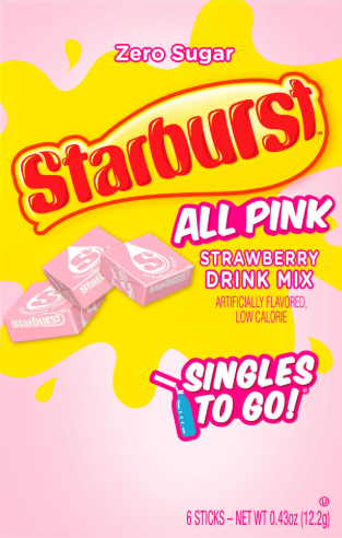 Starburst Zero Sugar Singles