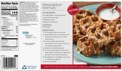 Little Debbie Family Pack Pecan Spinwheels sweet rolls