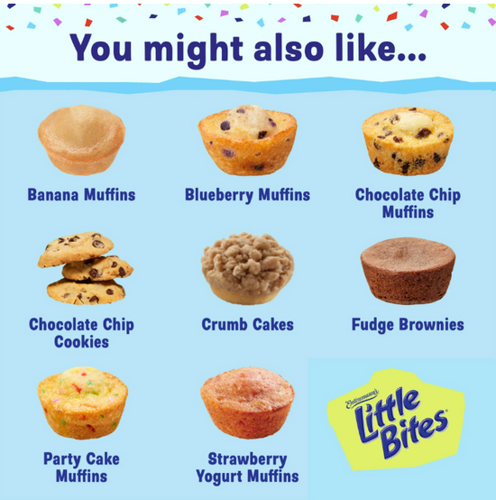 Little Bites Chocolate Chip Muffins, 10 packs