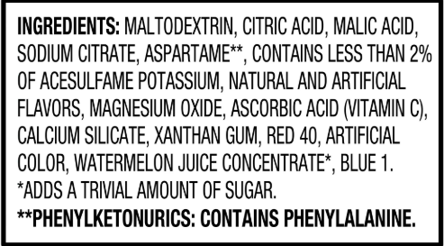 Great Value Sugar-Free Strawberry Watermelon