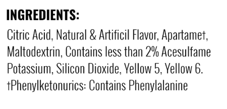 Crush Pineapple Powder Drink Mix