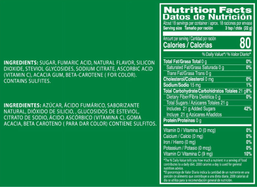 Klass Aguas Frescas Lemonade Flavored Drink Mix