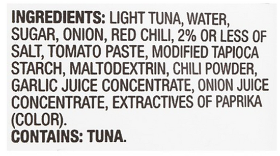 Bumble Bee Spicy Thai Chili Tuna