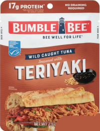 Bumble Bee Tuna, Teriyaki 2.5 oz. Pouch