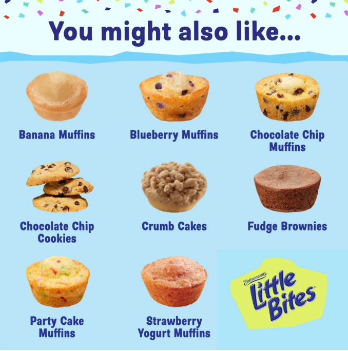 Little Bites Party Cake Muffins