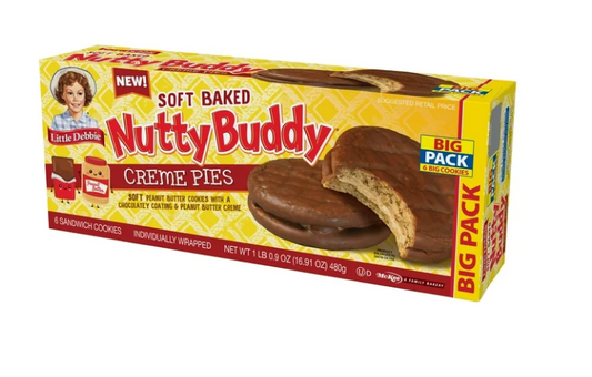 Little Debbie Big Pack NUTTY BUDDY ® Creme Pies