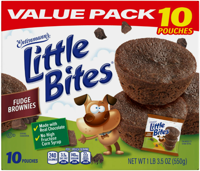 Little Bites Fudge Muffins, 10 packs