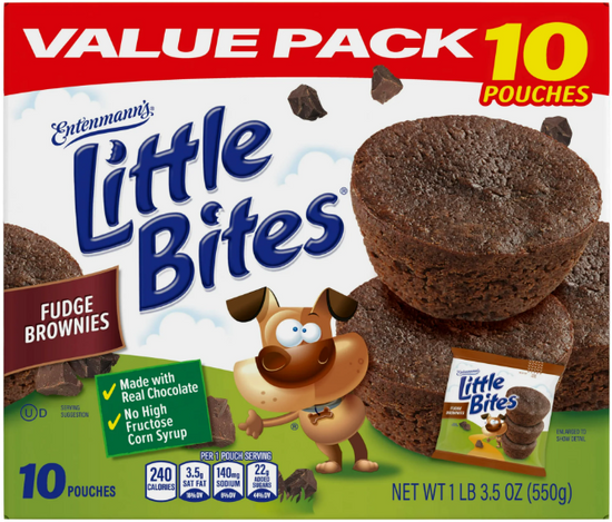 Little Bites Fudge Muffins, 10 packs