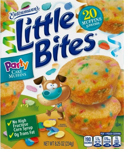 Little Bites Party Cake Muffins