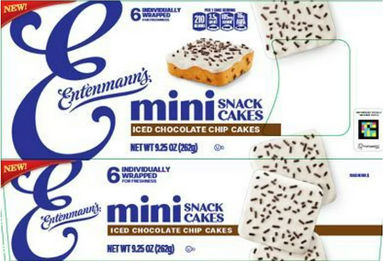 Entenmann's Chocolate Chip Mini Snack Cakes