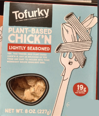 Tofurky plant based chicken