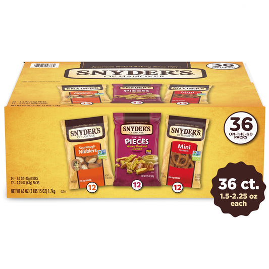 Snyder's of Hanover, Variety Pack Pretzels