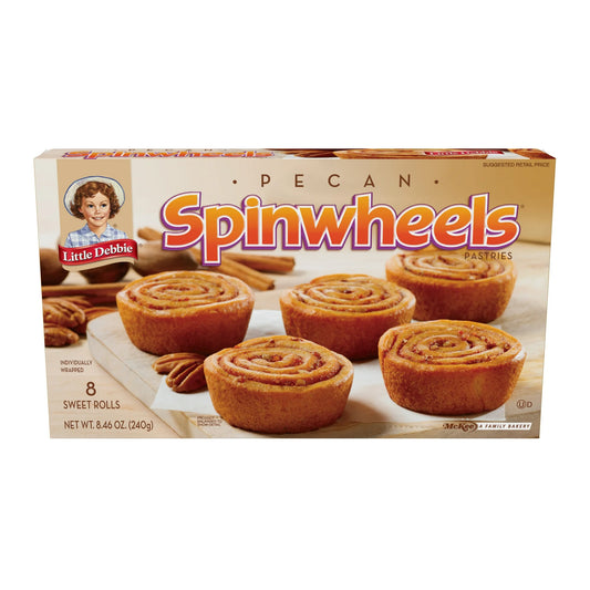 Little Debbie Family Pack Pecan Spinwheels sweet rolls