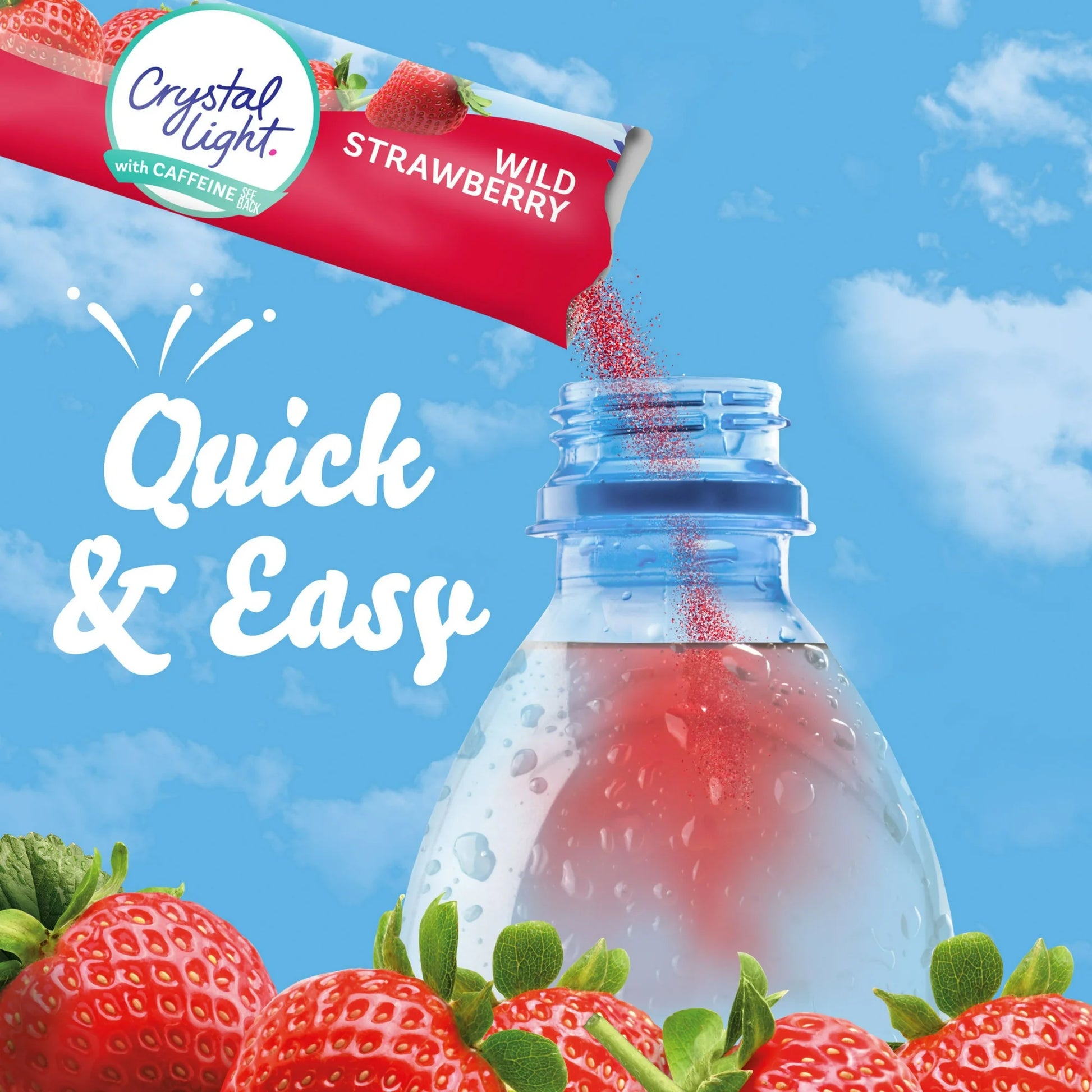Crystal Light Wild Strawberry Sugar Free Drink Mix