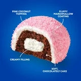 Hostess Snoballs Chocolate Cake Cakes Topped with Coconut and Marshmallow