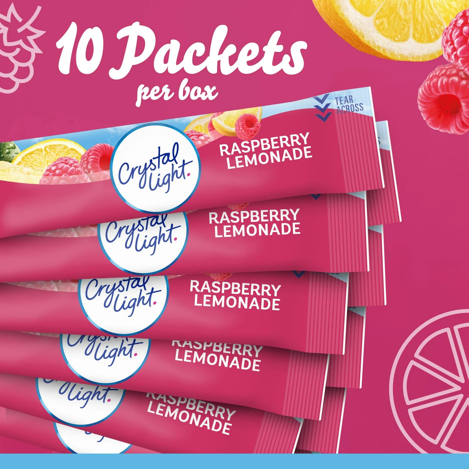 Crystal Light Raspberry Lemonade Sugar