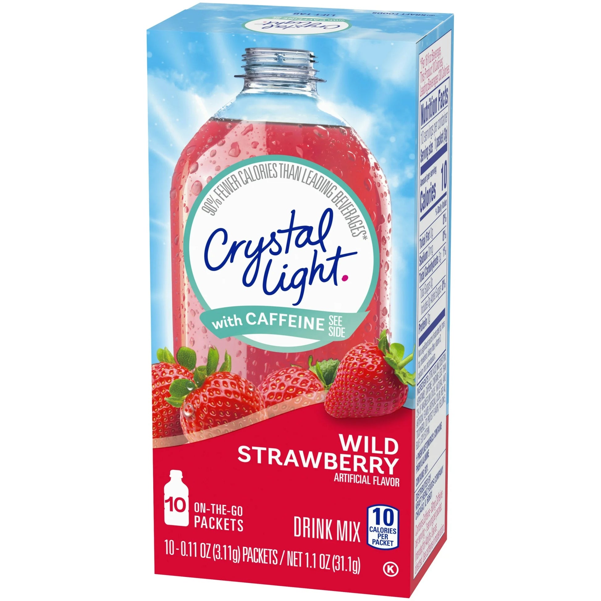 Crystal Light Wild Strawberry Sugar Free Drink Mix