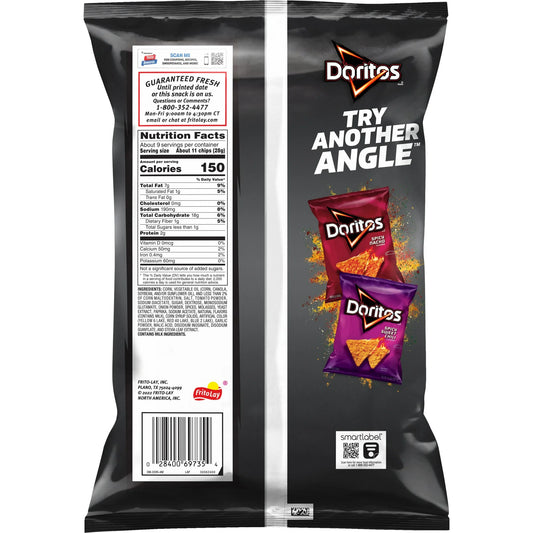 Doritos Sweet & Tangy BBQ Flavored Tortilla Chips