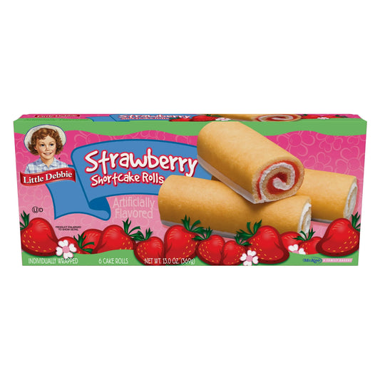 Little Debbie Strawberry Shortcake Rolls