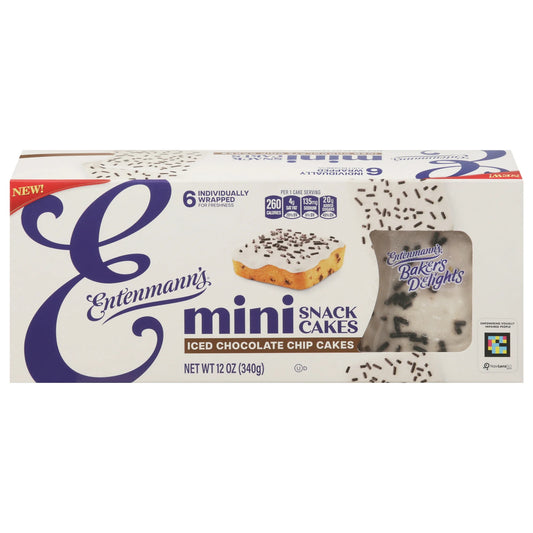 Entenmann's Chocolate Chip Mini Snack Cakes