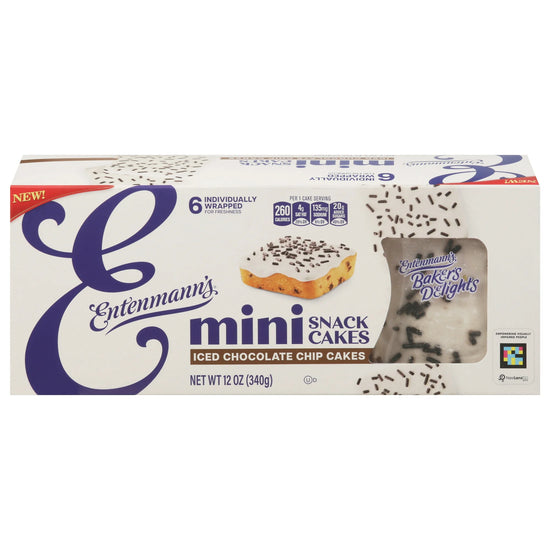 Entenmann's Chocolate Chip Mini Snack Cakes