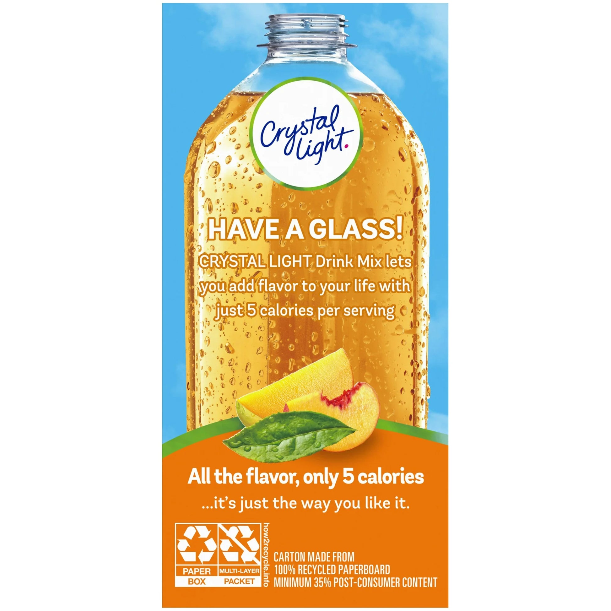 Crystal Light Peach Mango Green Tea