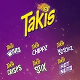 Takis Blue Heat Hot Chili Pepper Rolled Tortilla Chips (Copy)