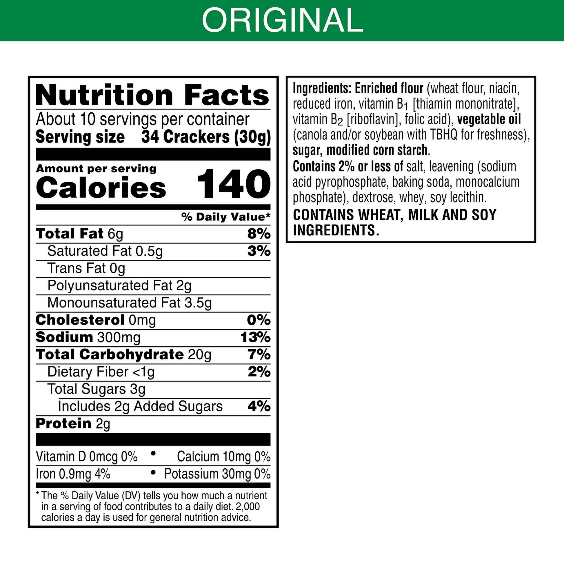 Club Minis Original Mini Crackers, Lunch Snacks, 11 oz