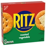 RITZ Roasted Vegetable Crackers, Snacks for Kids and Adults, Lunch Snacks, 13.3 oz