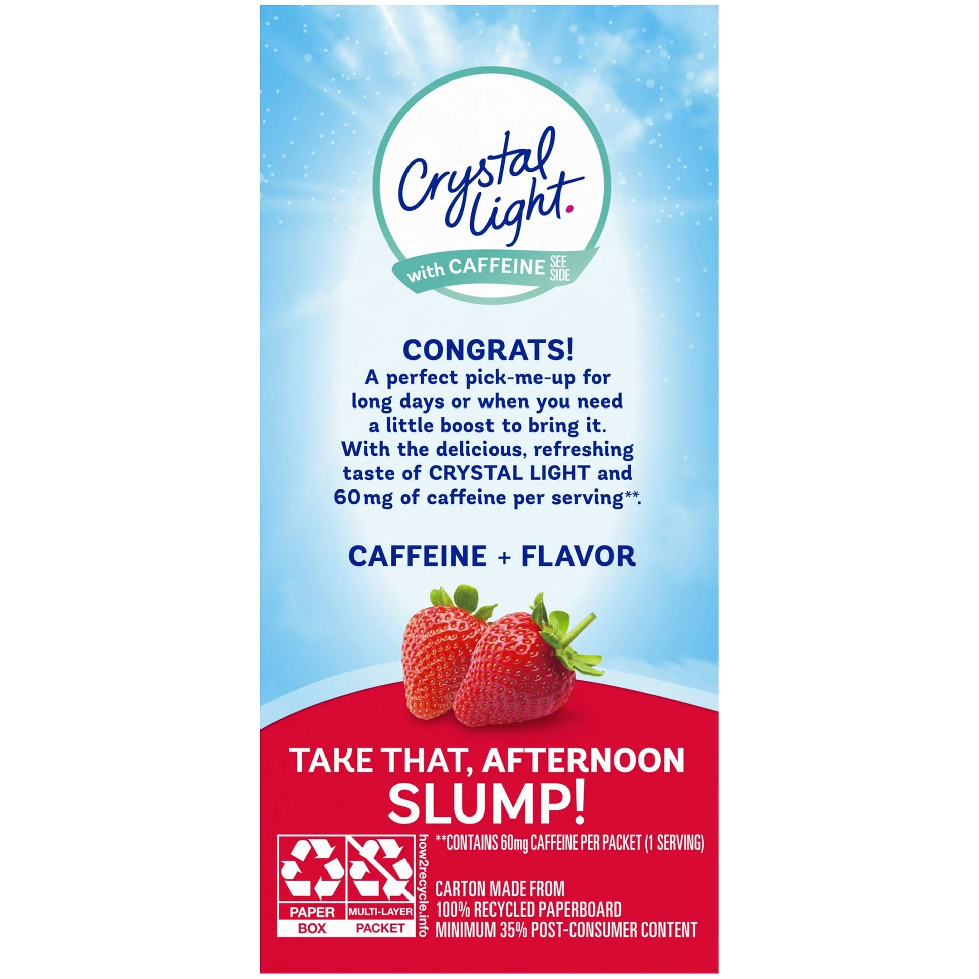 Crystal Light Wild Strawberry Sugar Free Drink Mix
