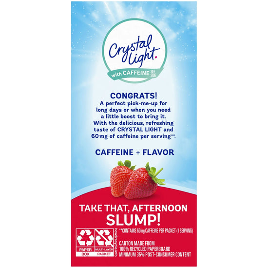 Crystal Light Wild Strawberry Sugar Free Drink Mix