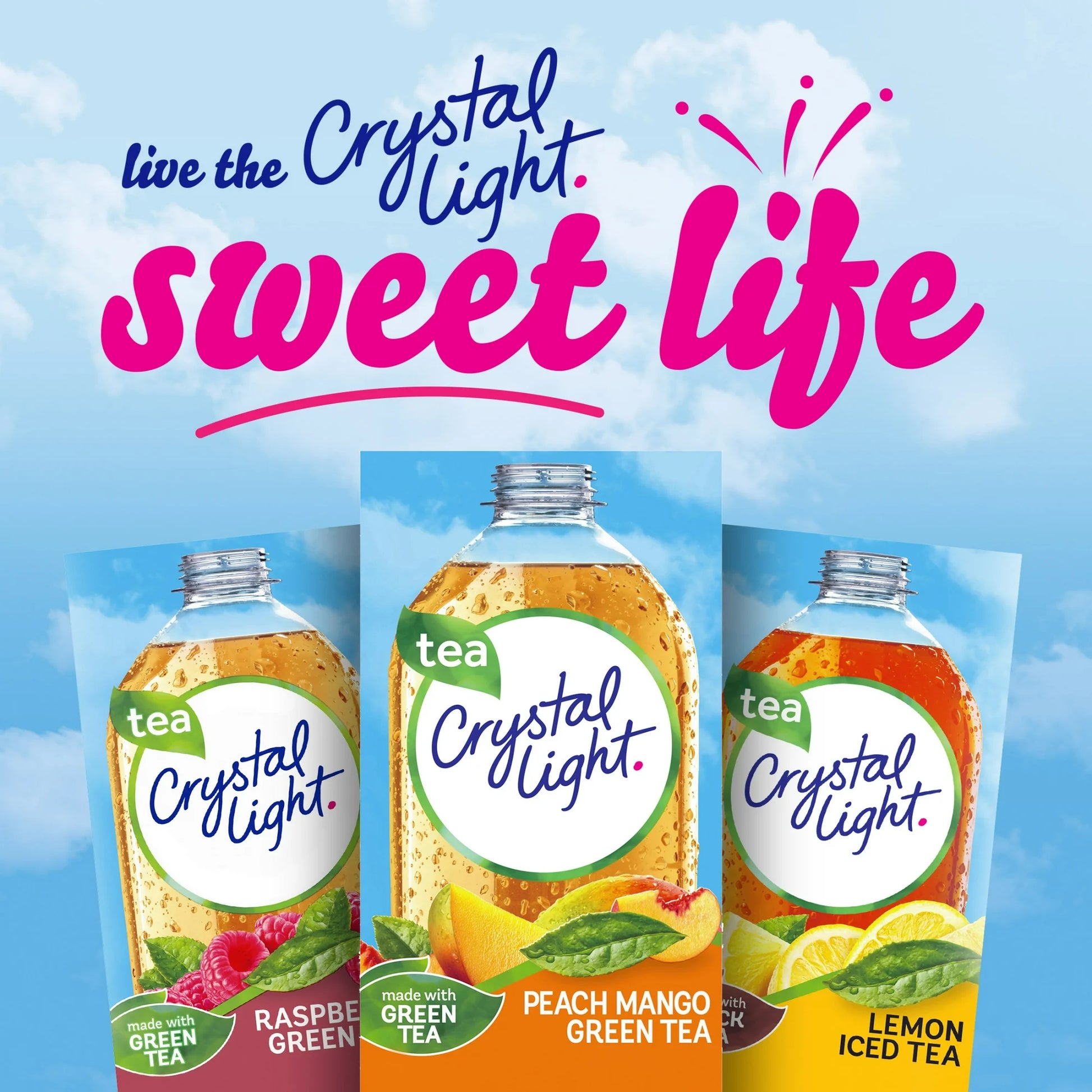 Crystal Light Peach Mango Green Tea