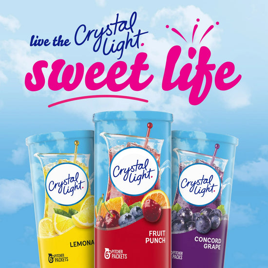 Crystal Light Fruit Punch Sugar Free Drink Mix