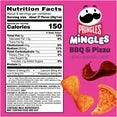 Pringles Mingles BBQ and Pizza Puffed Snacks