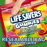 Life Savers 5 Flavors Gummy Candy, Sharing Size