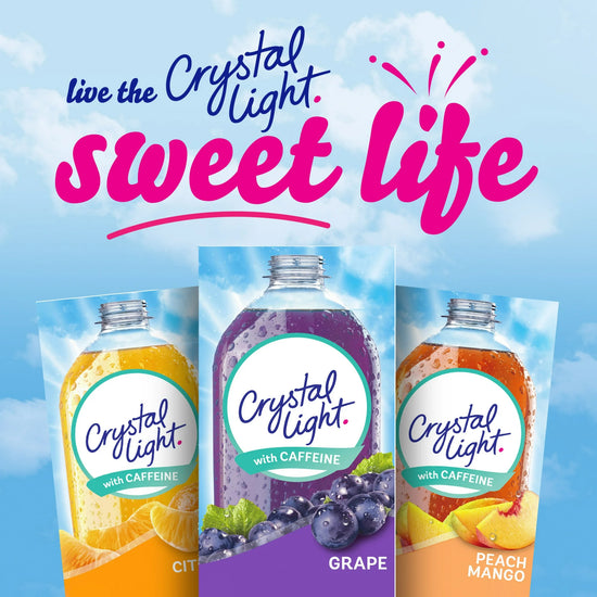 Crystal Light Grape Sugar Free Drink Mix Singles