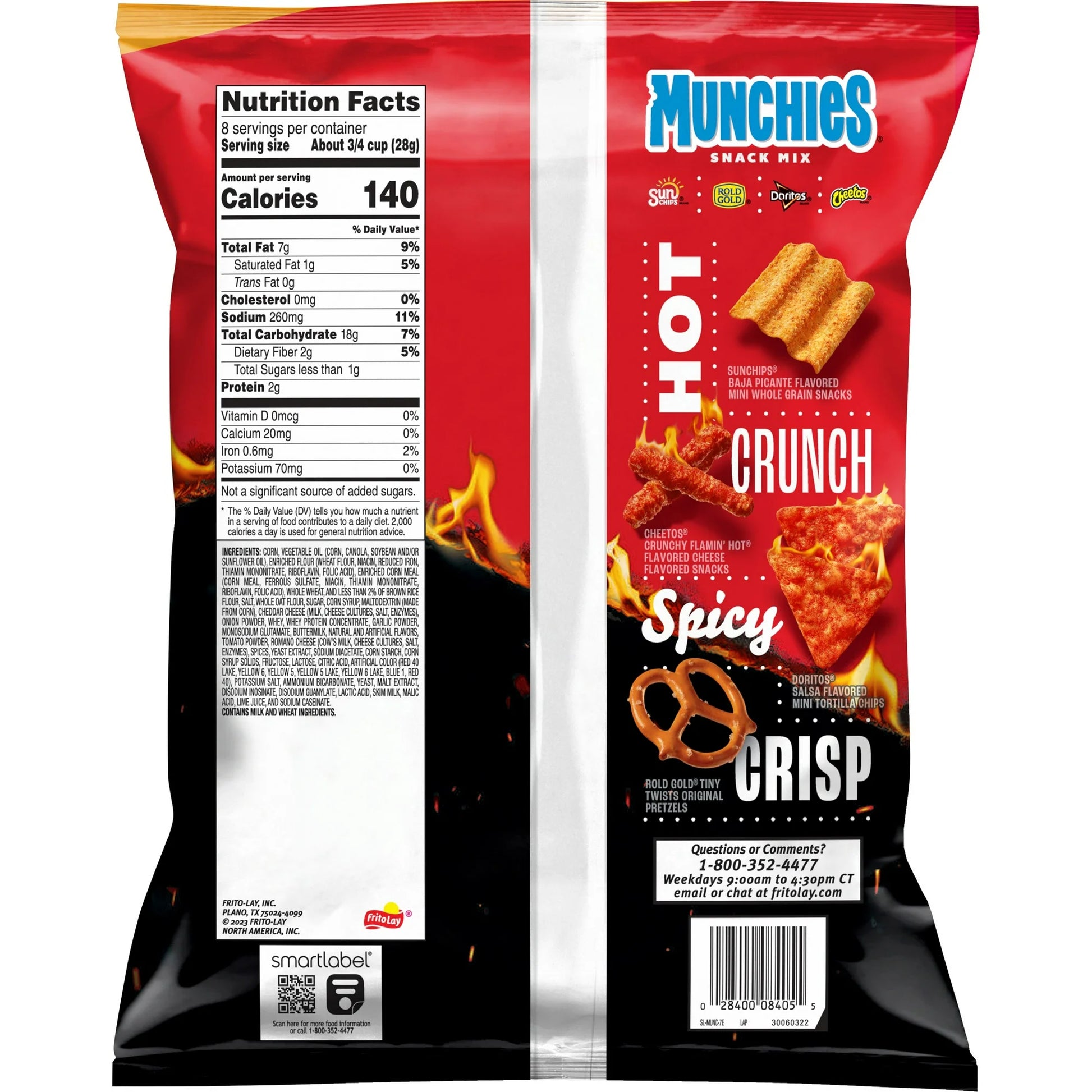 Munchies? Flamin' Hot Snack Mix 8 oz. Bag