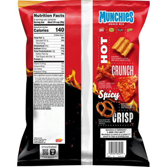 Munchies? Flamin' Hot Snack Mix 8 oz. Bag