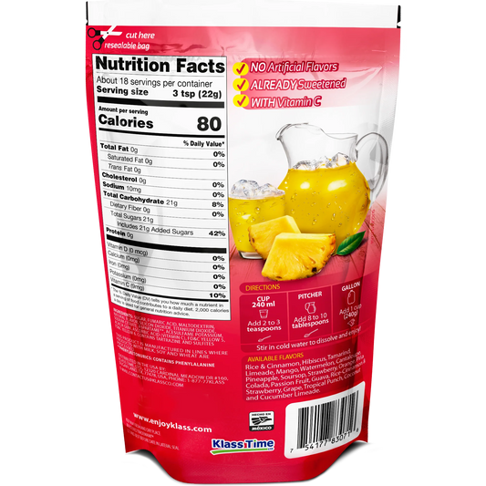 Klass Aguas Frescas Pineapple
