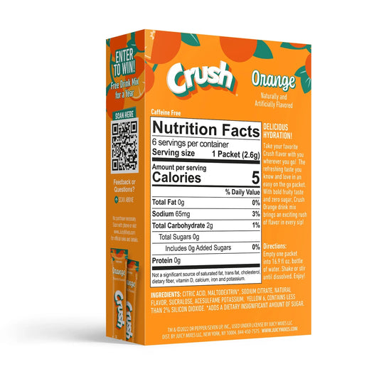 Crush Orange Powder Drink Mix