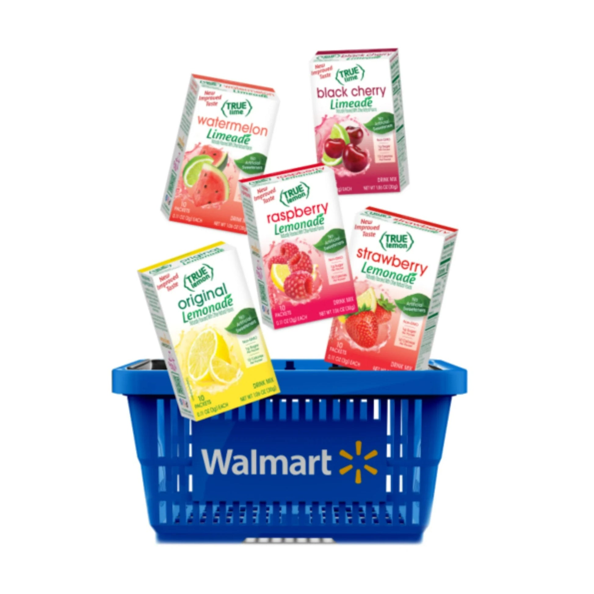 True Lemon Strawberry Lemonade Drink Mix Powder