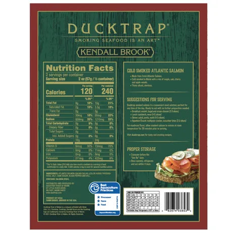 Kendall Brook Cold Smoked Atlantic Salmon