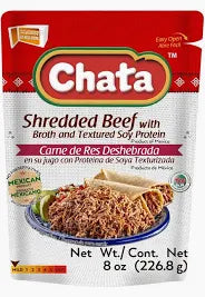 Chata Shredded Beef Pouch
