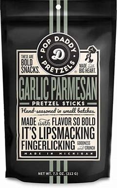 Garlic Parmesan Seasoned Pretzels