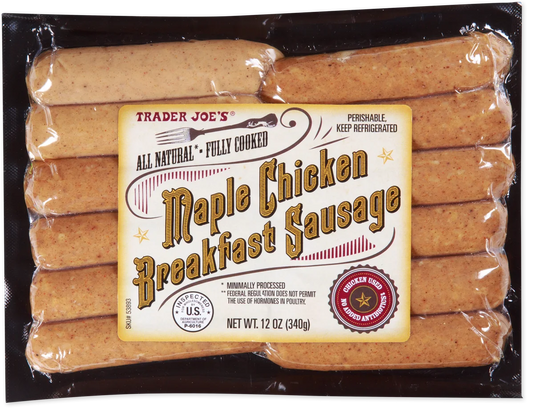 Maple Chicken Breakfast Sausage